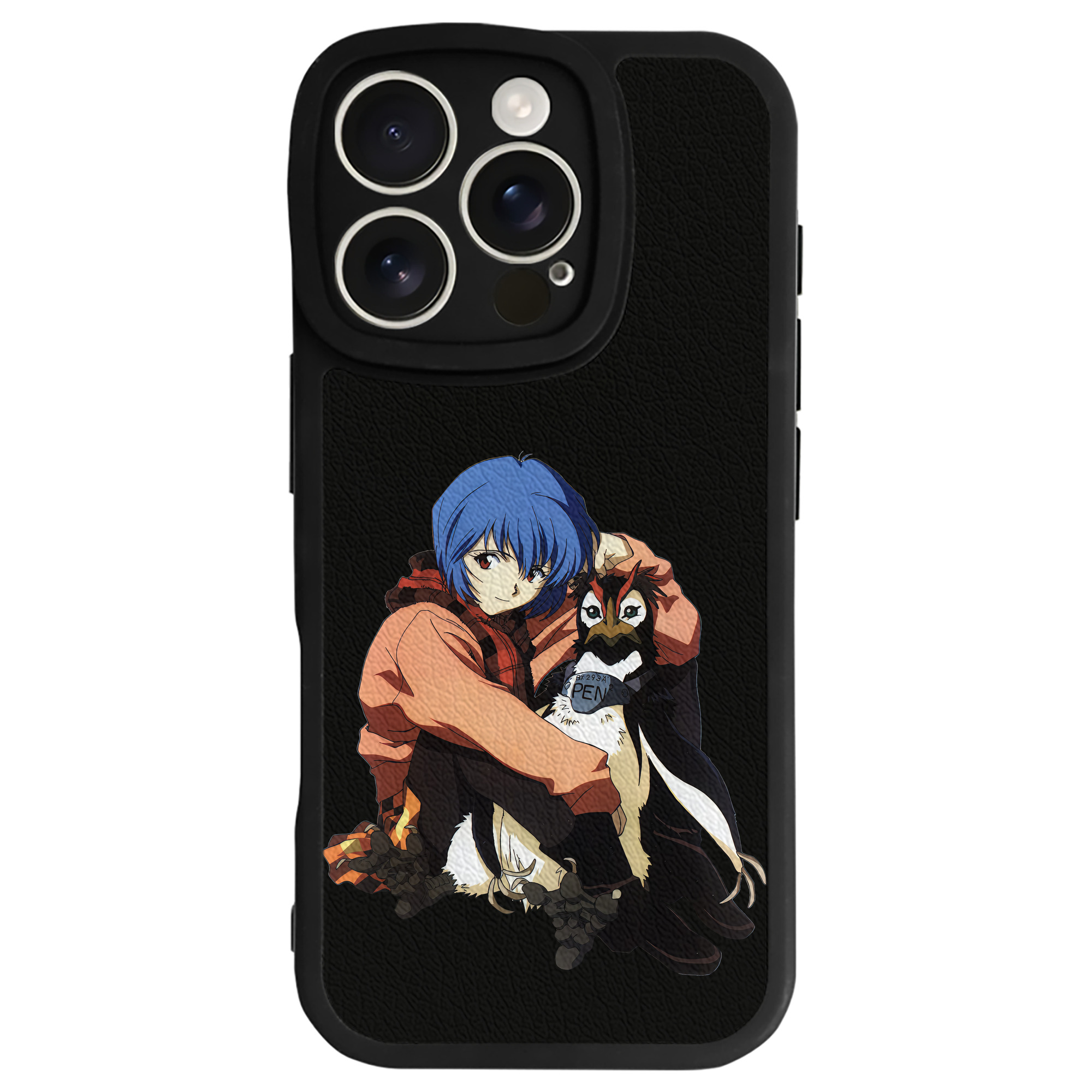 （画像用） EVA 新世紀エヴァンゲリオン 【iPhone 16シリーズ対応】シリコンスマホケース（レザー調） 材質：シリコン